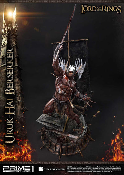 Uruk-Hai Berserker DELUXE 1/4 Scale Statue