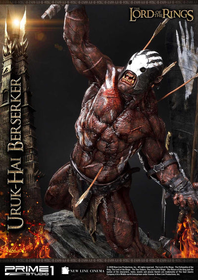 Uruk-Hai Berserker DELUXE 1/4 Scale Statue