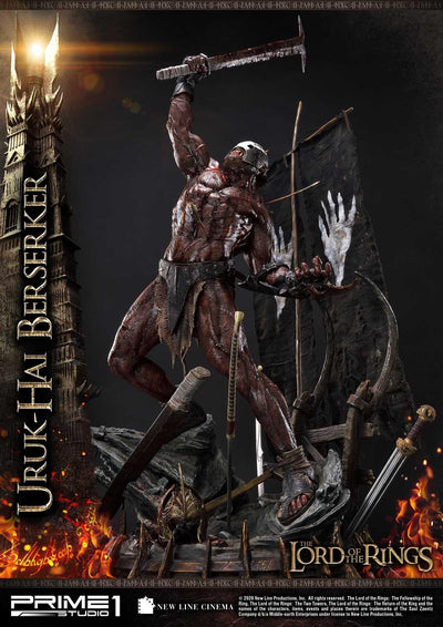 Uruk-Hai Berserker DELUXE 1/4 Scale Statue
