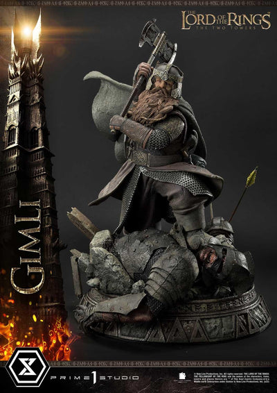 LOTR The Two Towers - Gimli Bonus Version 1/4 Scale Statue