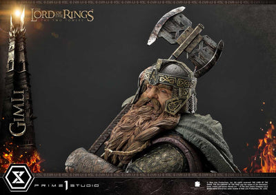 LOTR The Two Towers - Gimli Bonus Version 1/4 Scale Statue