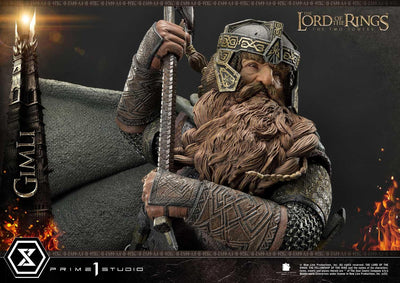 LOTR The Two Towers - Gimli Bonus Version 1/4 Scale Statue