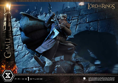 LOTR The Two Towers - Gimli Bonus Version 1/4 Scale Statue