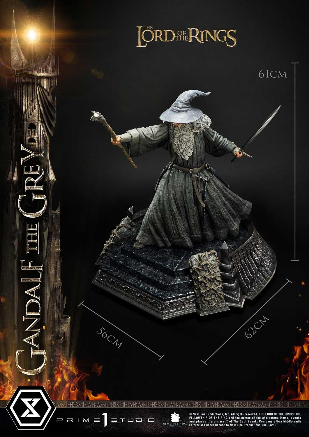 Le Seigneur des Anneaux : Statuette Master Craft Gandalf (58cm Le Seigneur des Anneaux : Statuette Master Craft Gandalf (58cm