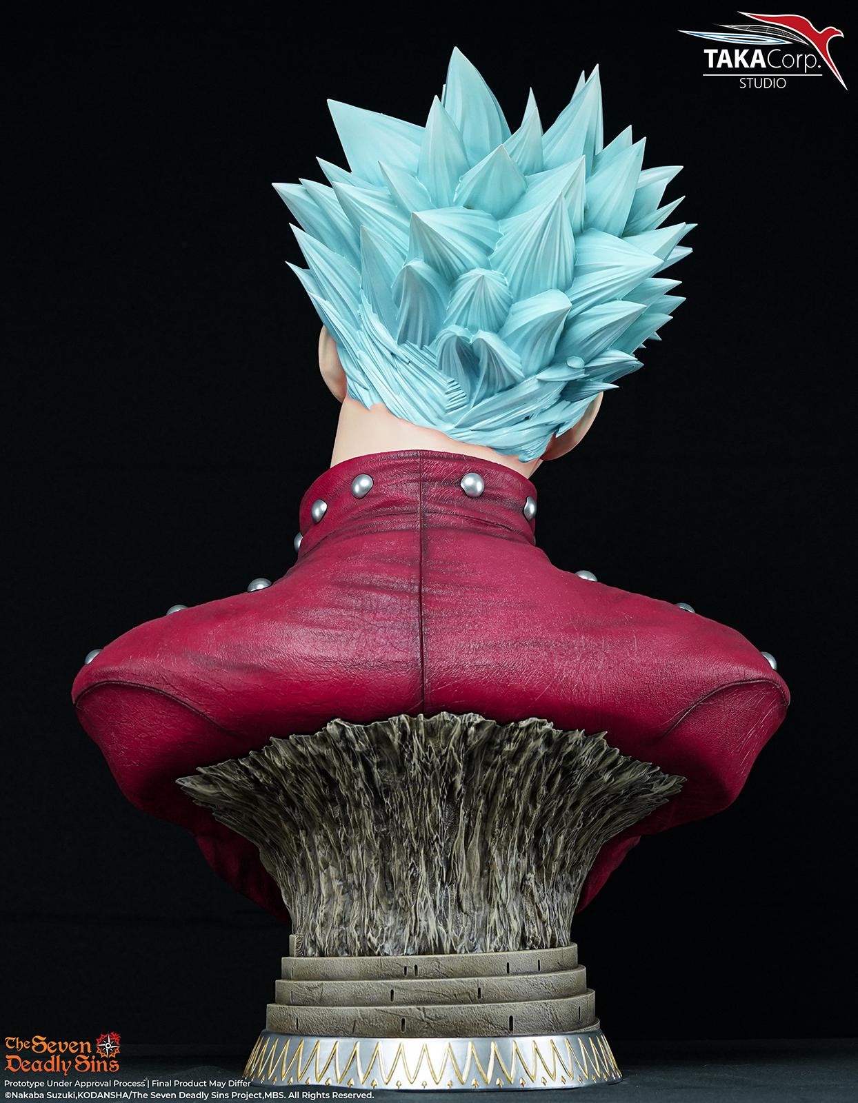 Taka Corp Studio - Buste Ban 1/1 - Seven Deadly Sins Figurine Taka Corp Studio - Buste Ban 1/1 - Seven Deadly Sins Figurine