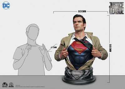Justice League: Superman Lifesize 1:1 Bust