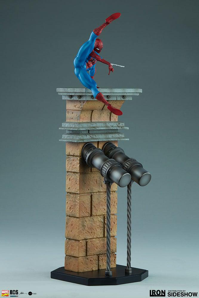 Marvel Battle Diorama Series Spider-Man 1/10 Scale Statue by Iron Stud ...