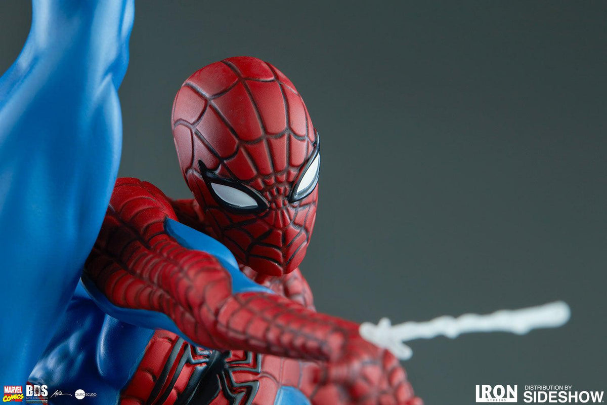 Marvel Battle Diorama Series Spider-Man 1/10 Scale Statue by Iron Stud ...