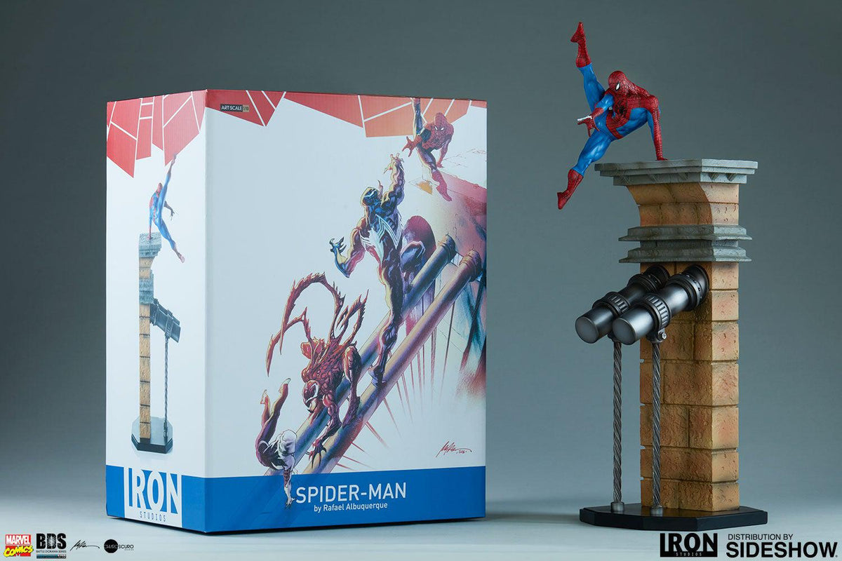Marvel Battle Diorama Series Spider-Man 1/10 Scale Statue by Iron Stud ...