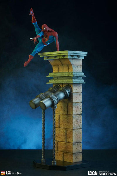 Marvel Battle Diorama Series Spider-Man Statue BUNDLE by Iron Studios