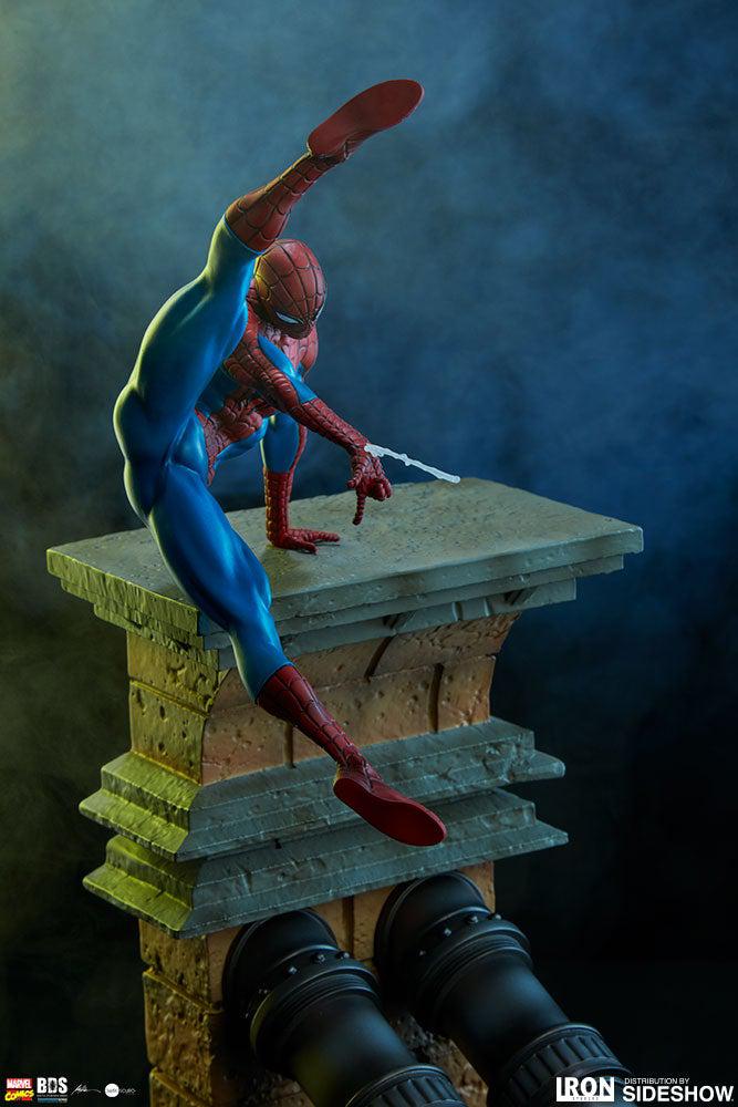 Marvel Battle Diorama Series Spider-Man Statue BUNDLE by Iron Studios ...