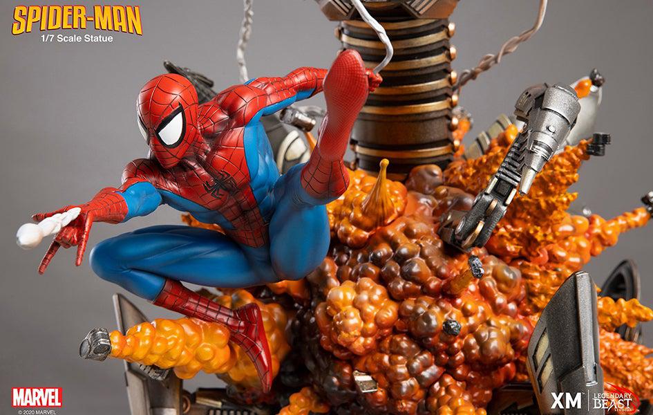 Large Huge Spiderman Web Superhero Cartoon 8.5 x 7 Iron On