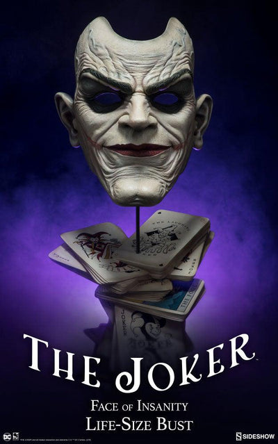 The Joker: Face Of Insanity Life-Size Bust