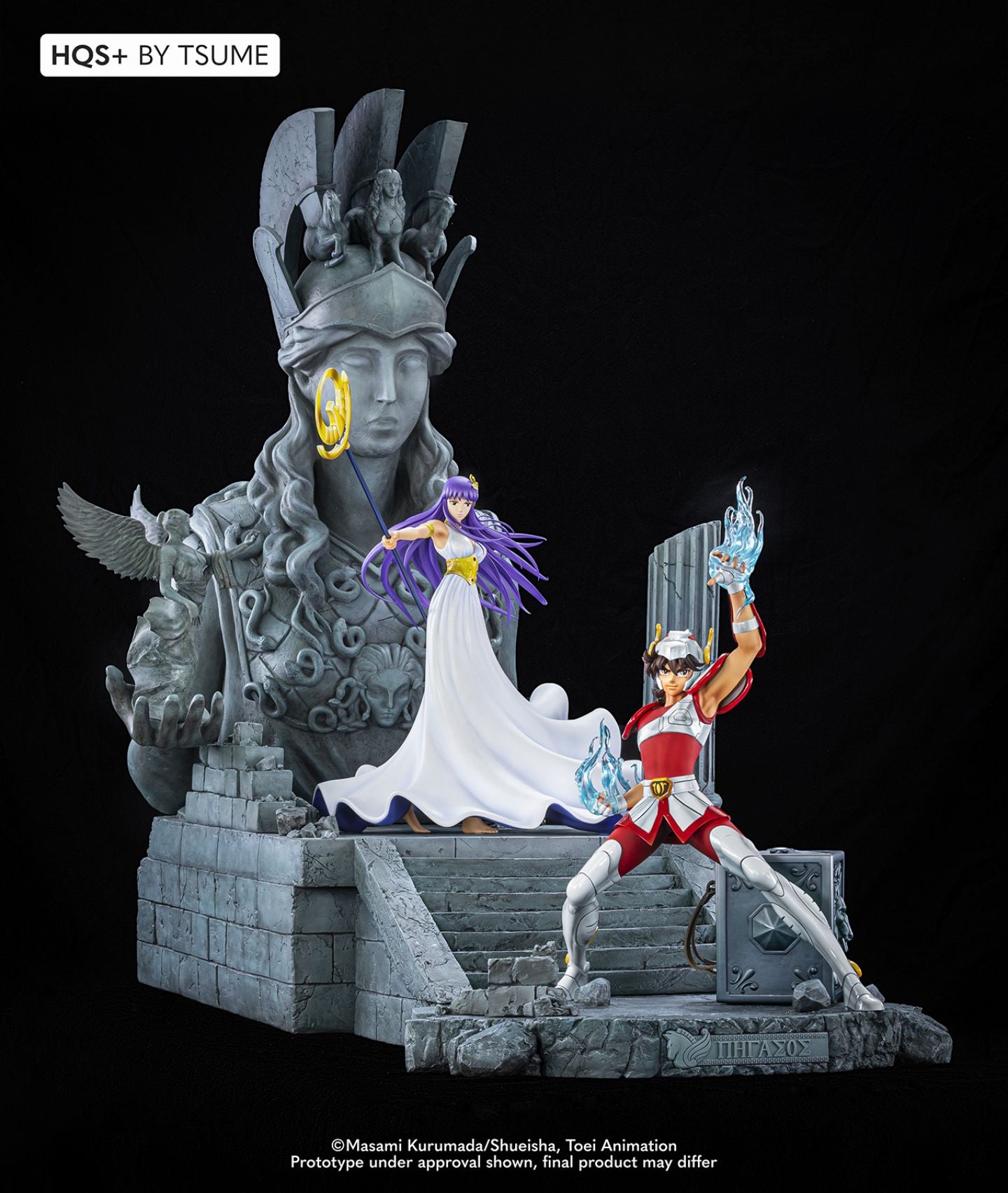 Saint Seiya HQS+ Pegasus Statue