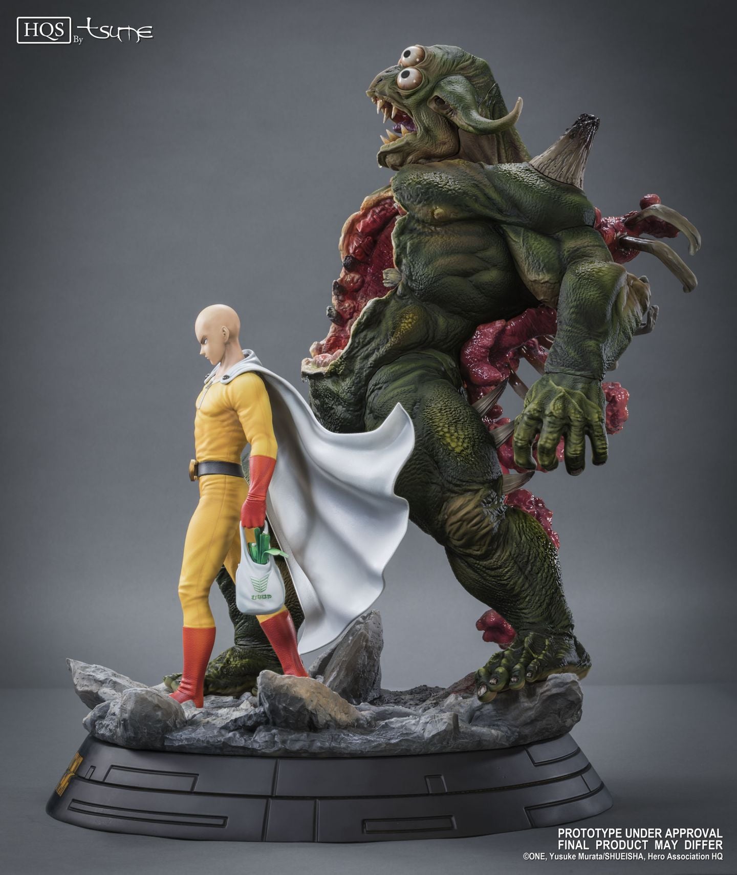 One Punch Man Saitama HQS 1 6 Scale Statue Spec Fiction Shop