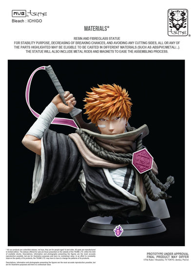 Kurosaki Ichigo My Ultimate 1:1 Scale Bust