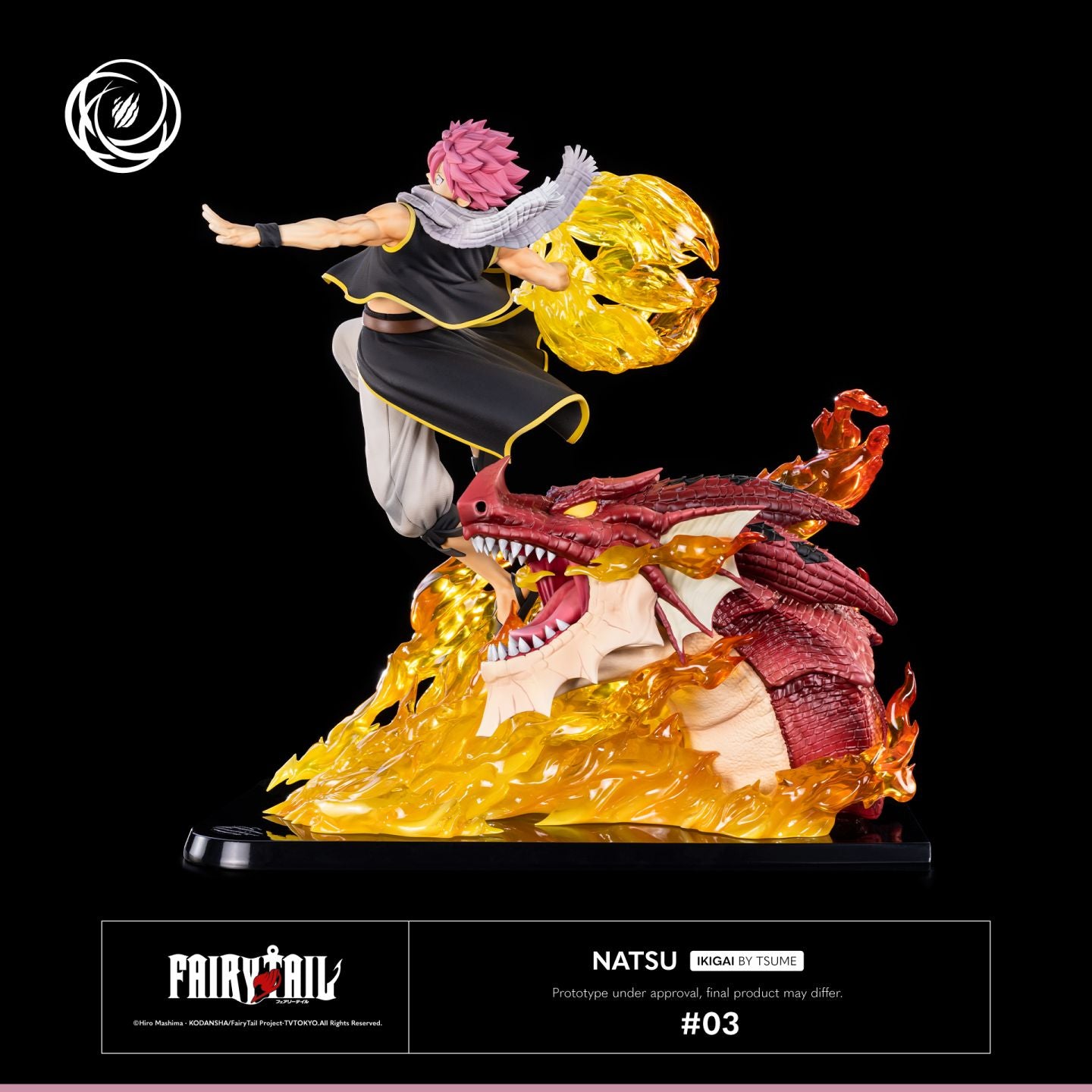 A-TOYS Fairy Tail Big Statue Middle Size Polyresin & Metal & Plastic  Painted Complete Figure