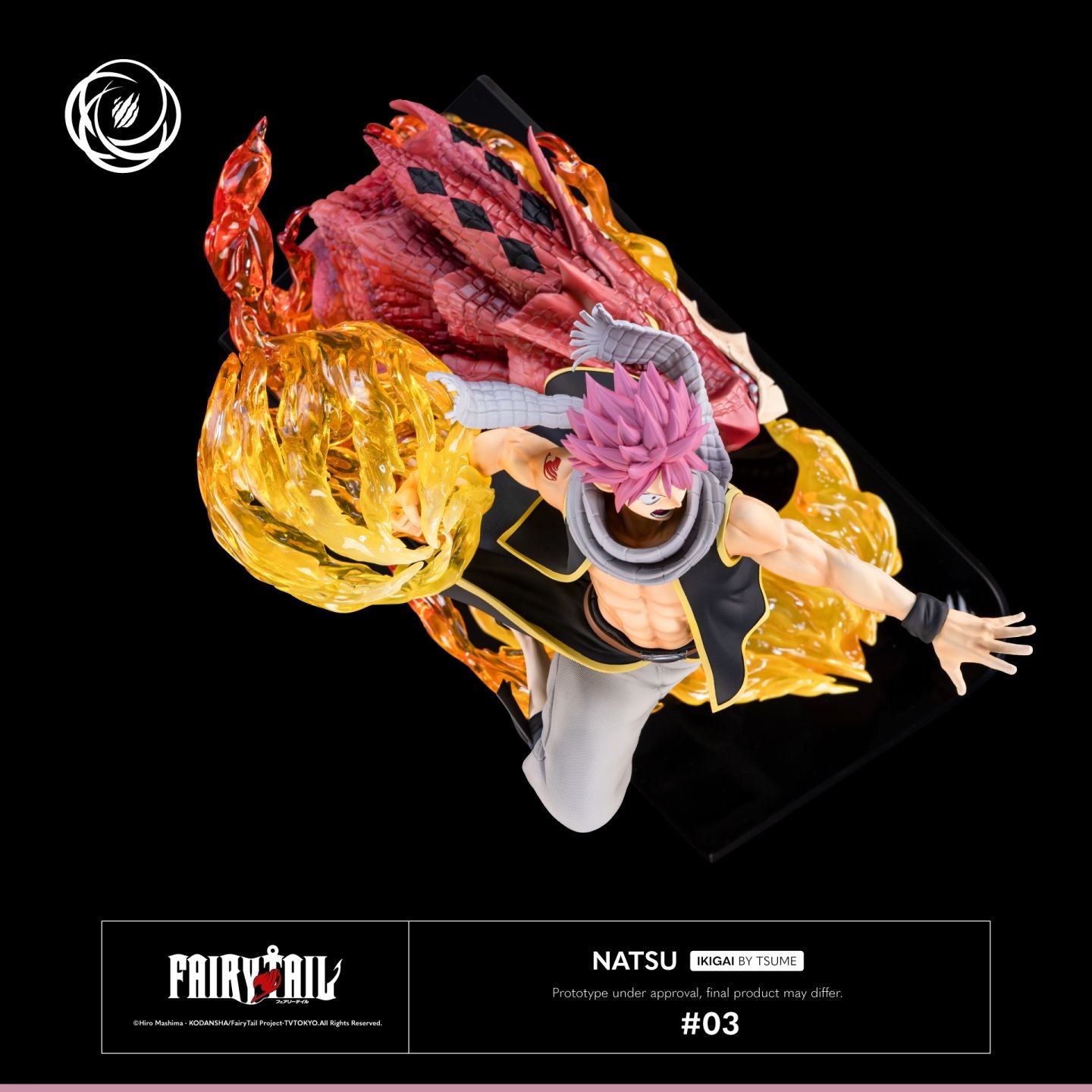 A-TOYS Fairy Tail Big Statue Middle Size Polyresin & Metal & Plastic  Painted Complete Figure