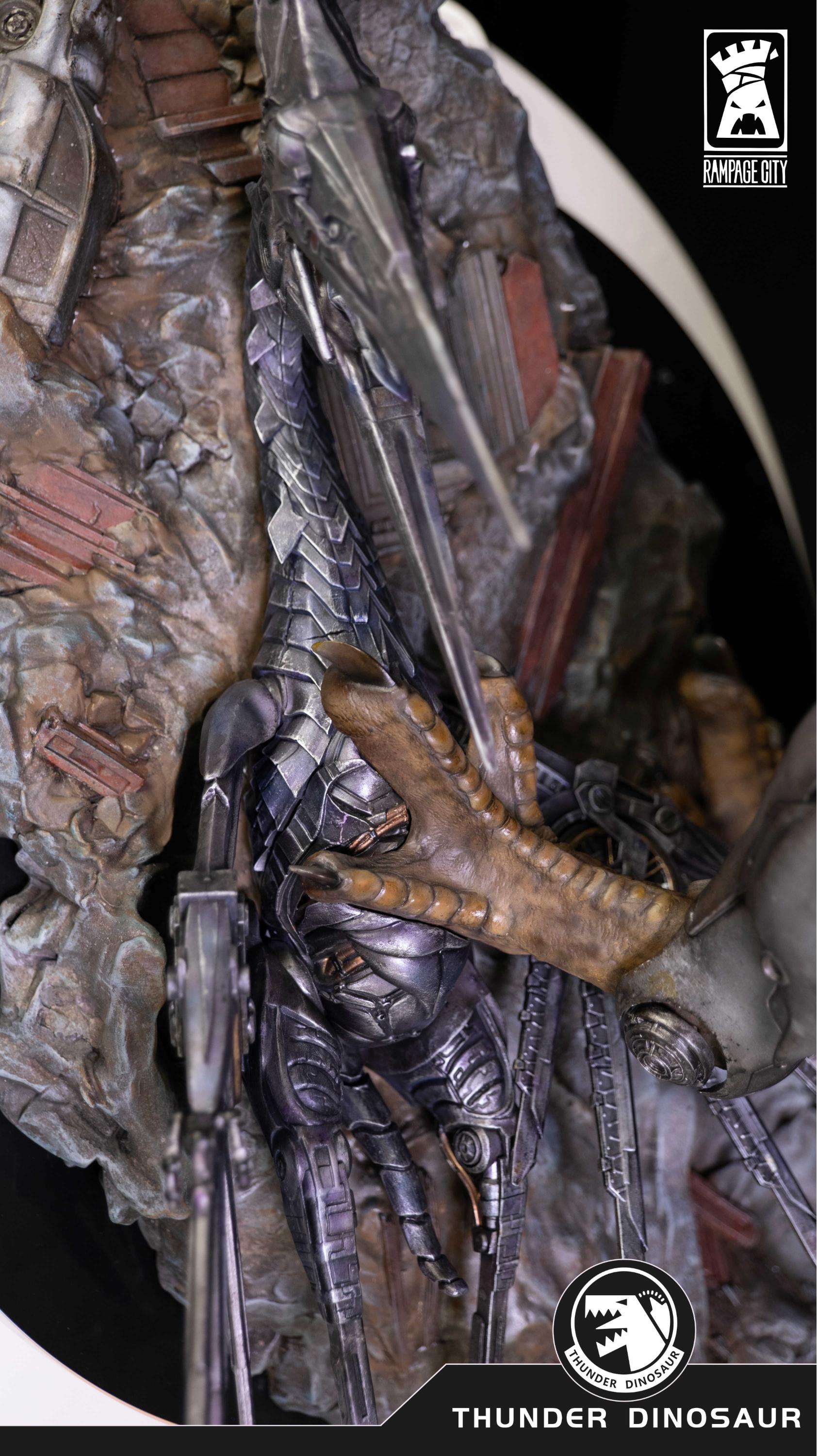 Mechanical Tyrannosaurus Rex Statue