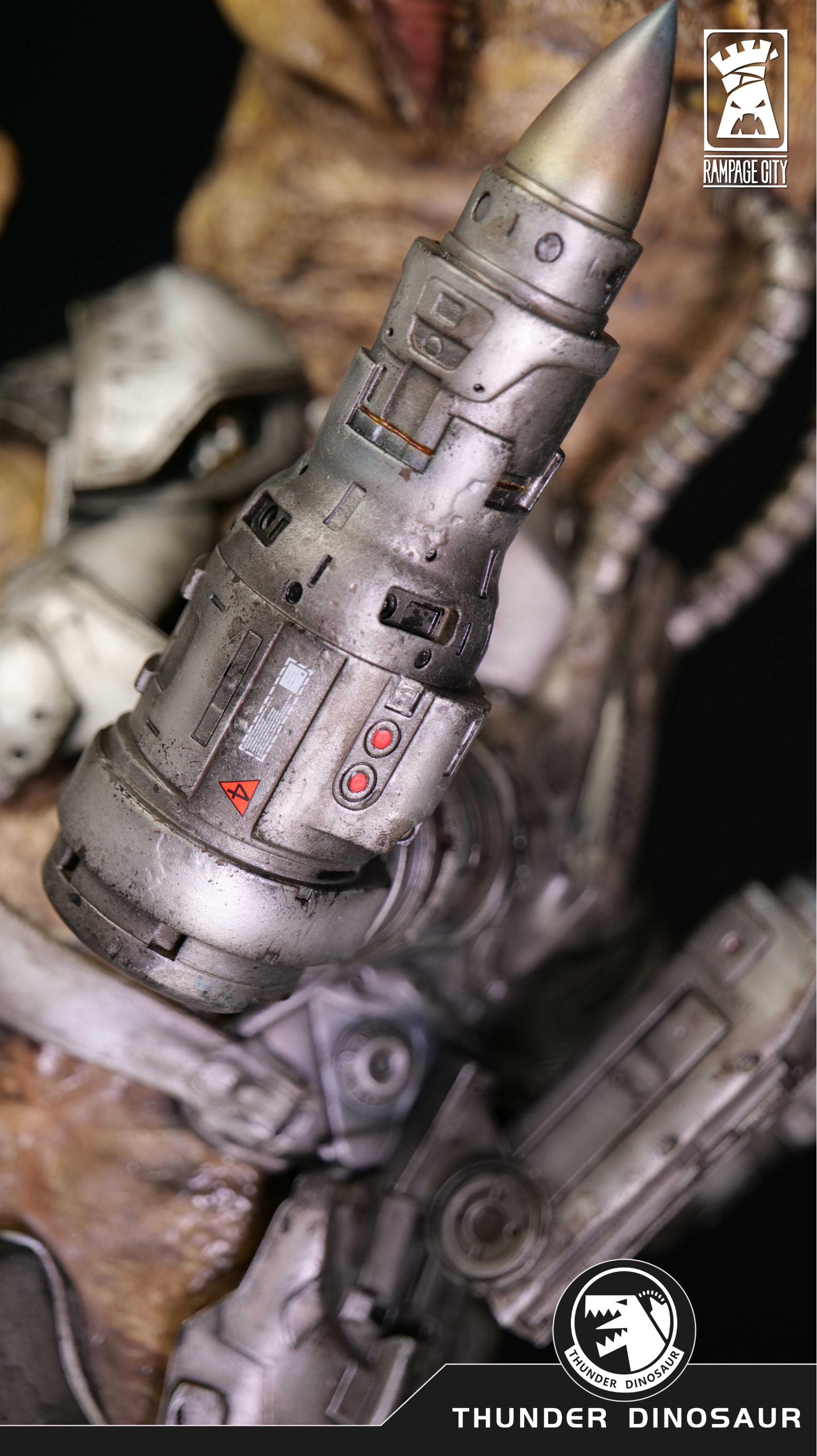 Mechanical Tyrannosaurus Rex Statue