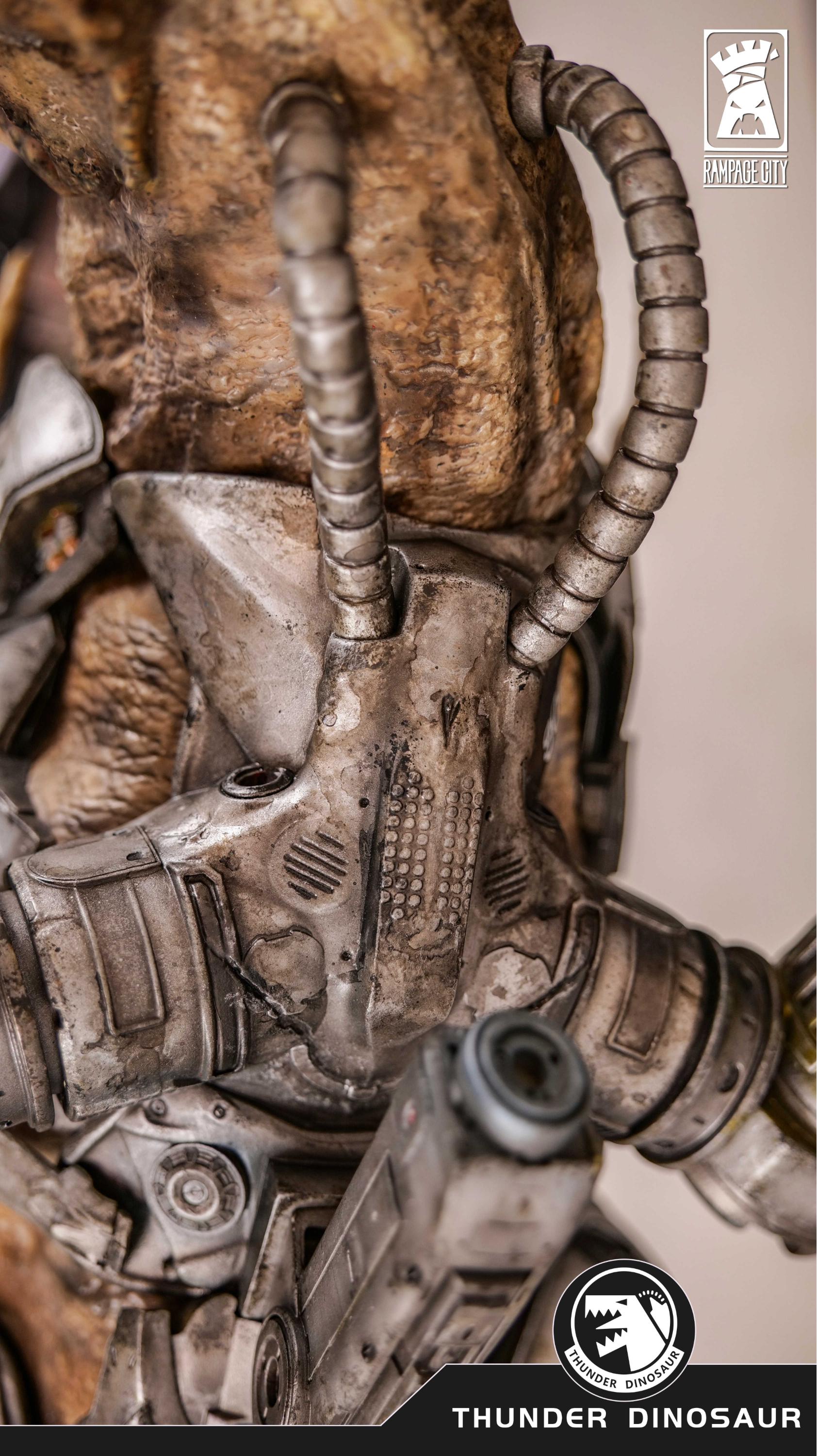 Mechanical Tyrannosaurus Rex Statue