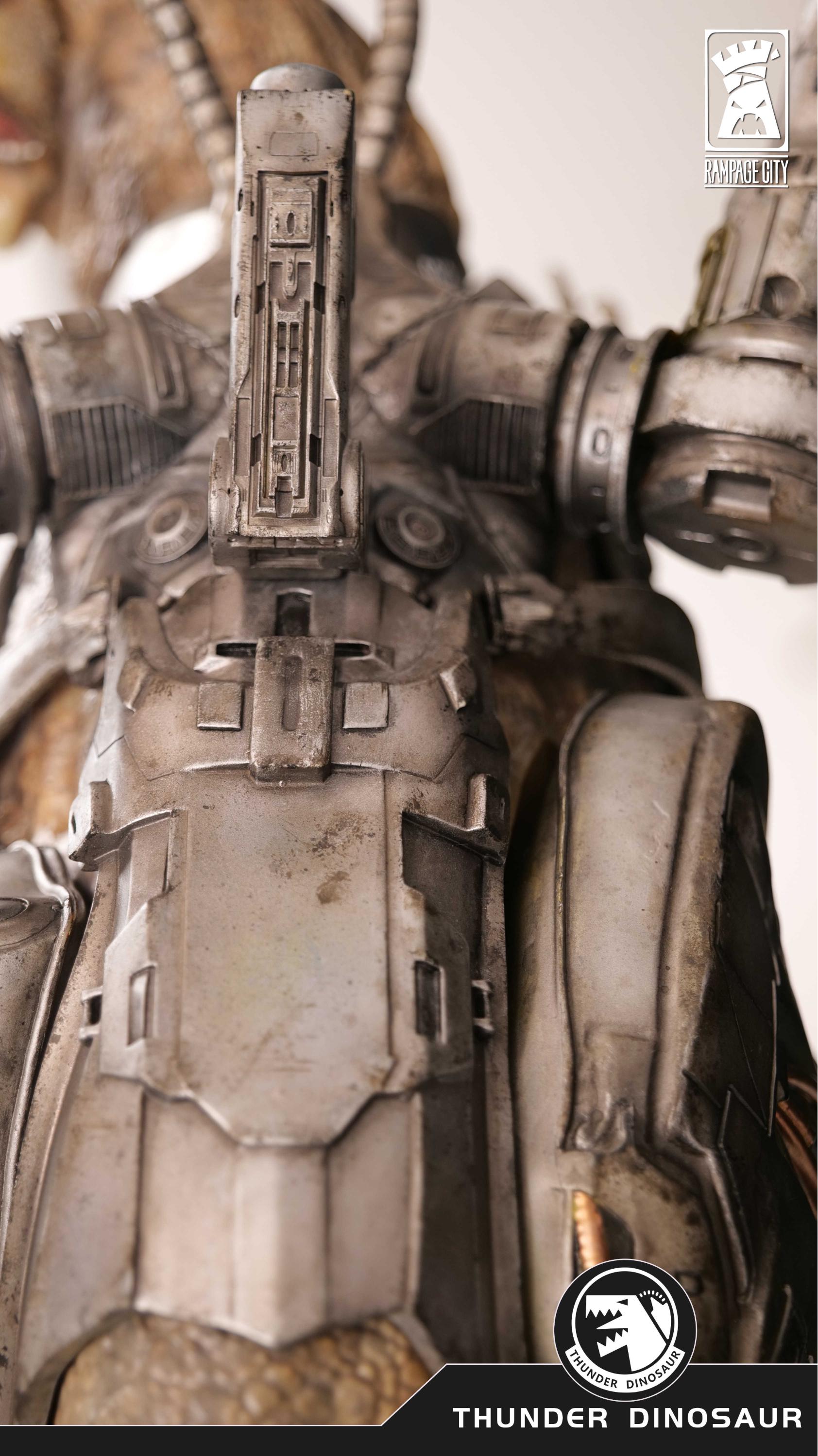 Mechanical Tyrannosaurus Rex Statue