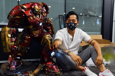 Iron Man Hulkbuster Mark 44 1/4 Scale Statue