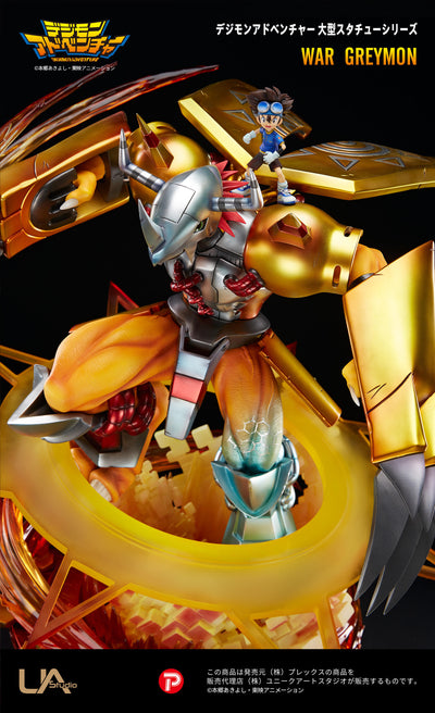 Digimon Adventure - WarGreymon and Taichi "Tai" Kamiya 1/4 Scale Statue