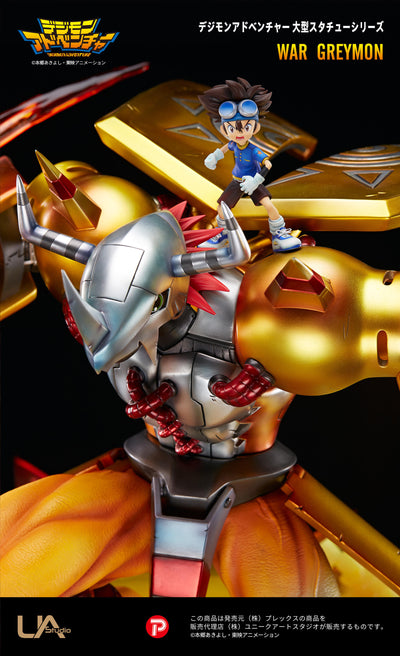 Digimon Adventure - WarGreymon and Taichi "Tai" Kamiya 1/4 Scale Statue