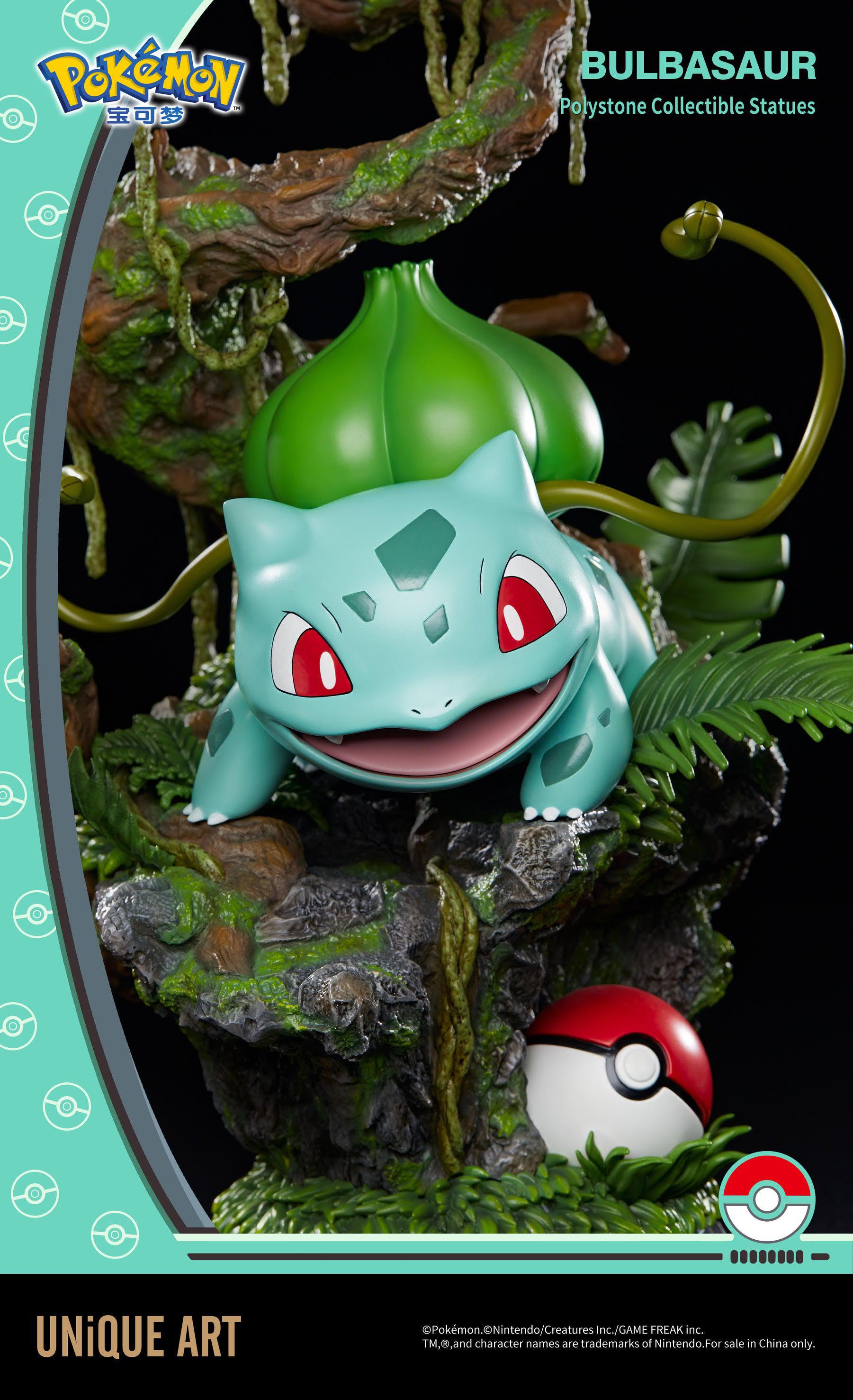 1/20 Scale May, Bulbasaur & Manaphy - Pokemon Resin Statue - QN Studios [In  Stock]