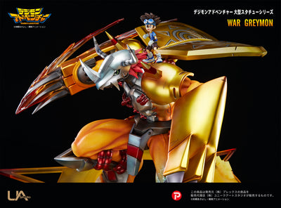 Digimon Adventure - WarGreymon and Taichi "Tai" Kamiya 1/4 Scale Statue