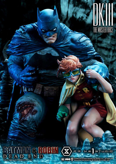 Batman Dark Knight III The Master Race - Batman & Robin Dead End (Ultimate Bonus Version) 1/4 Scale Statue