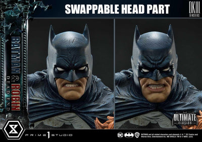 Batman Dark Knight III The Master Race - Batman & Robin Dead End (Ultimate Bonus Version) 1/4 Scale Statue