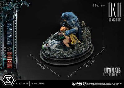 Batman Dark Knight III The Master Race - Batman & Robin Dead End (Ultimate Bonus Version) 1/4 Scale Statue