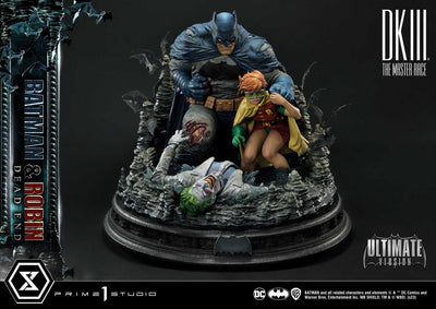Batman Dark Knight III The Master Race - Batman & Robin Dead End (Ultimate Bonus Version) 1/4 Scale Statue