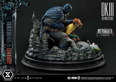 Batman Dark Knight III The Master Race - Batman & Robin Dead End (Ultimate Bonus Version) 1/4 Scale Statue