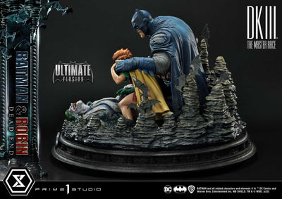 Batman Dark Knight III The Master Race - Batman & Robin Dead End (Ultimate Bonus Version) 1/4 Scale Statue