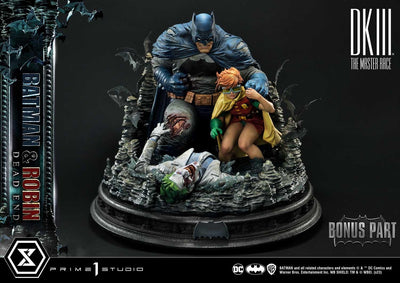 Batman Dark Knight III The Master Race - Batman & Robin Dead End (Ultimate Bonus Version) 1/4 Scale Statue