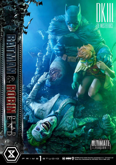 Batman Dark Knight III The Master Race - Batman & Robin Dead End (Ultimate Bonus Version) 1/4 Scale Statue