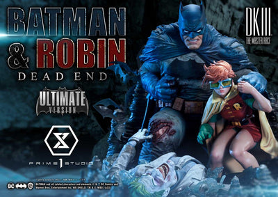 Batman Dark Knight III The Master Race - Batman & Robin Dead End (Ultimate Bonus Version) 1/4 Scale Statue