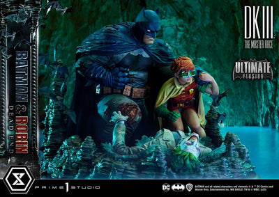 Batman Dark Knight III The Master Race - Batman & Robin Dead End (Ultimate Bonus Version) 1/4 Scale Statue