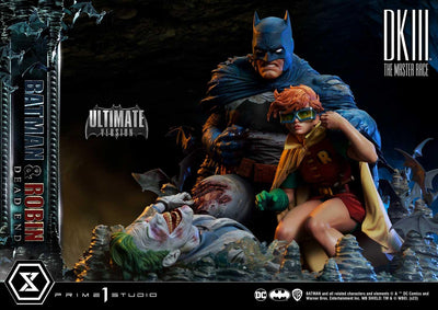 Batman Dark Knight III The Master Race - Batman & Robin Dead End (Ultimate Bonus Version) 1/4 Scale Statue