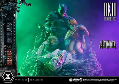 Batman Dark Knight III The Master Race - Batman & Robin Dead End (Ultimate Bonus Version) 1/4 Scale Statue