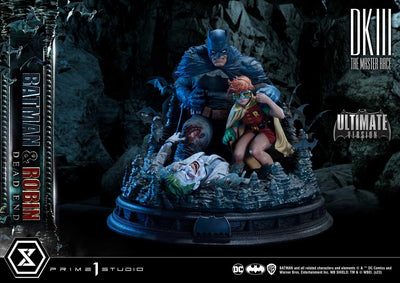 Batman Dark Knight III The Master Race - Batman & Robin Dead End (Ultimate Bonus Version) 1/4 Scale Statue