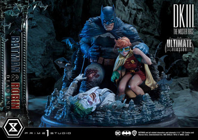 Batman Dark Knight III The Master Race - Batman & Robin Dead End (Ultimate Bonus Version) 1/4 Scale Statue