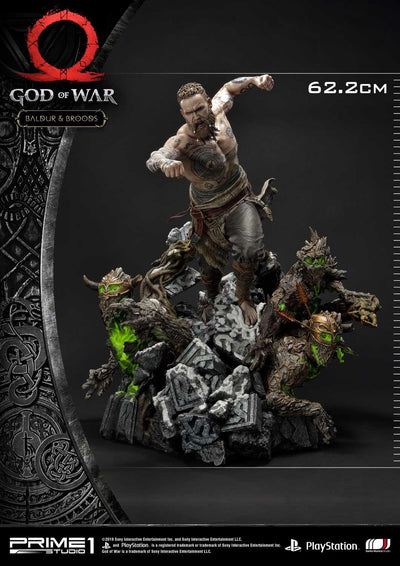 God Of War - Baldur & Broods (Exclusive) 1/4 Scale Statue