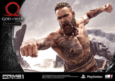 God Of War - Baldur & Broods (Exclusive) 1/4 Scale Statue