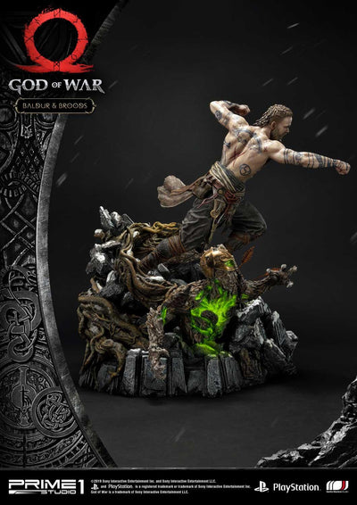 God Of War - Baldur & Broods (Exclusive) 1/4 Scale Statue