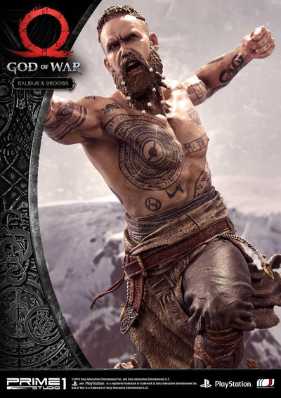 God Of War - Baldur & Broods (Exclusive) 1/4 Scale Statue