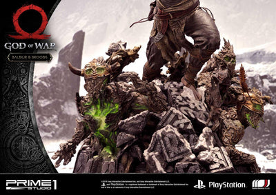 God Of War - Baldur & Broods (Exclusive) 1/4 Scale Statue